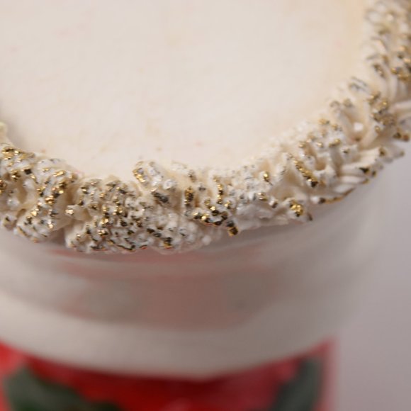 VTG Spaghetti Trim Wyatt Dunagan Williams Karoff Santa Christmas Boot Bank Japan - Picture 12 of 15